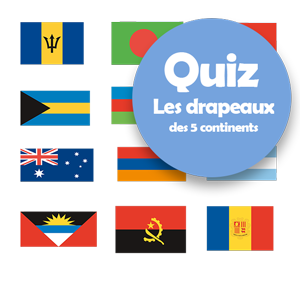 Quiz, les drapeaux des 5 continents