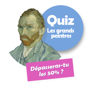 Quiz, 25 peintres célèbres